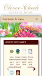 Mobile Screenshot of olivercheekfuneralhome.com